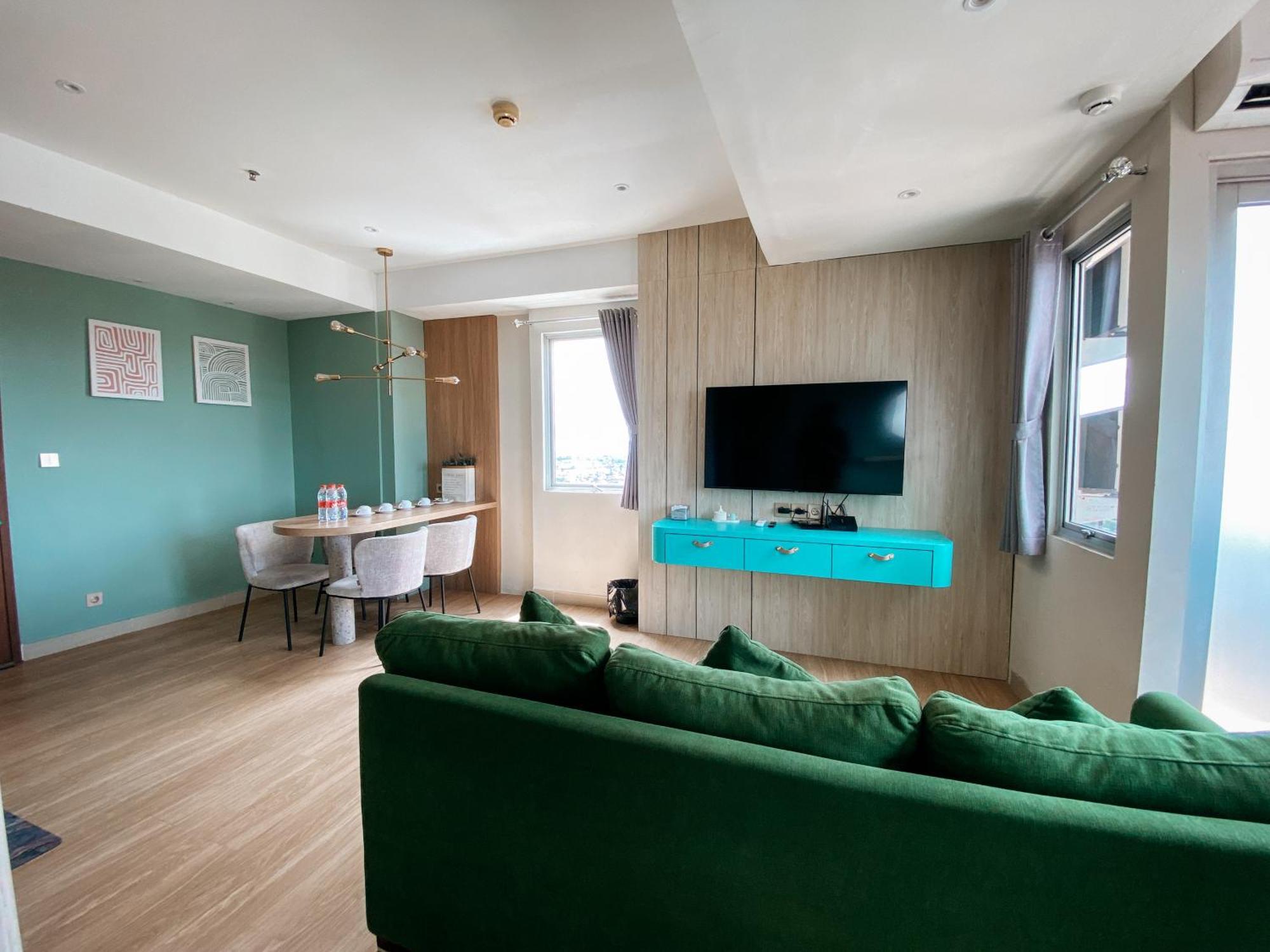 2Br+, Apartement Sudirman Bandung Bagian luar foto